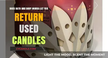 Can You Return Used Candles to Bath & Body Works?