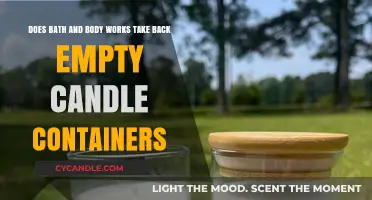 Bath & Body Works Empty Candle Container Return Policy Explained