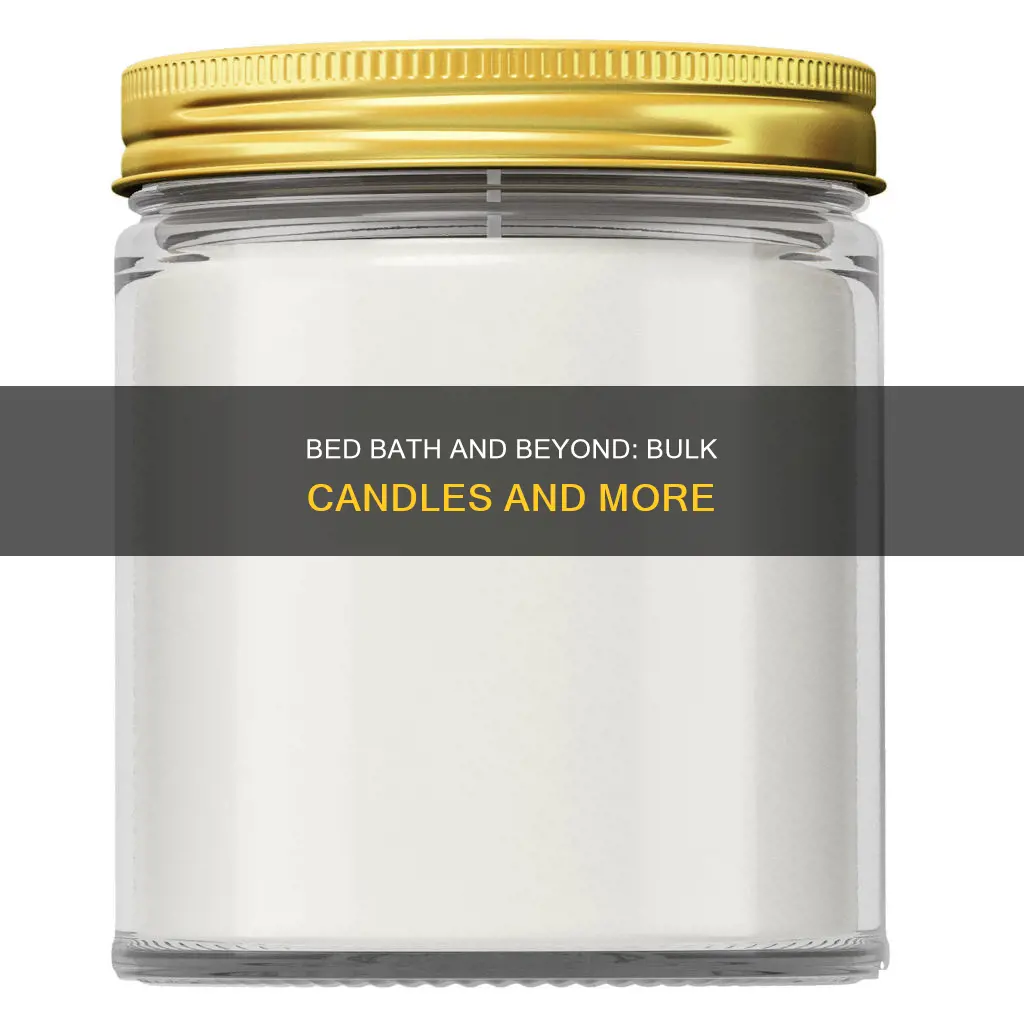does bed bath and beyond sell bulk candles