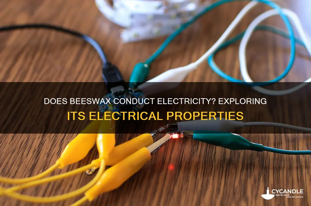 does beeswax conduct electricity