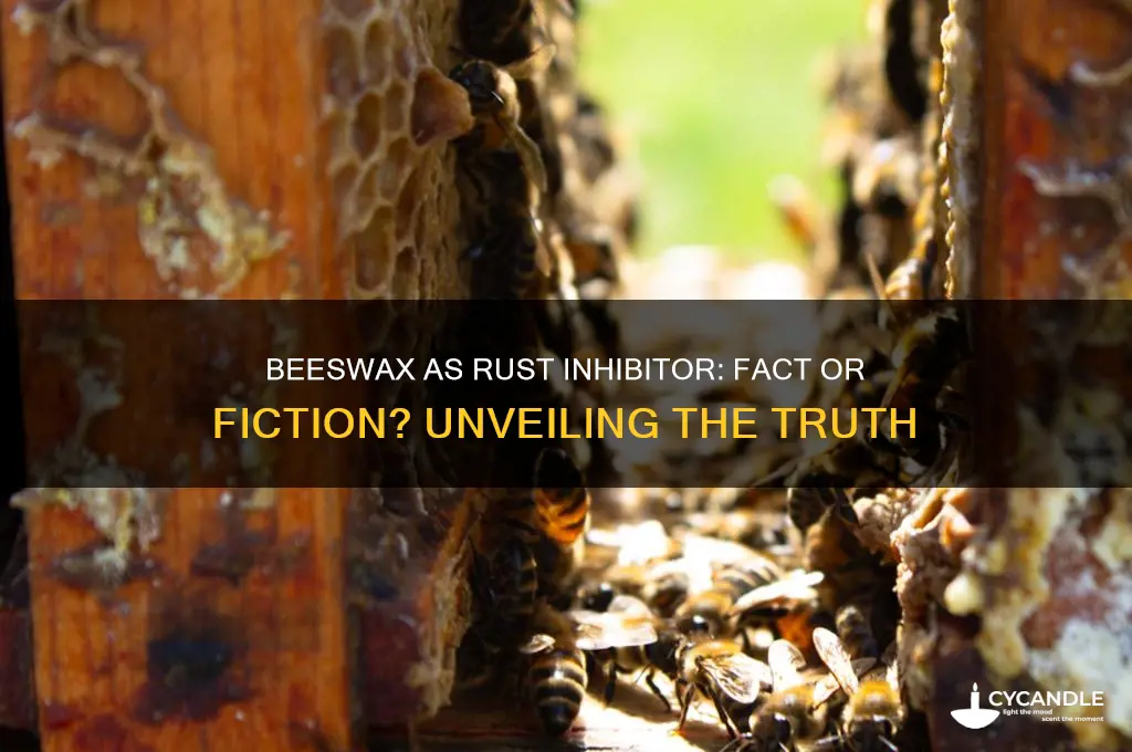 does beeswax prevent rust