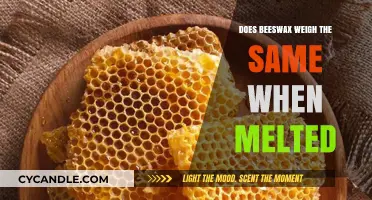 Does Melted Beeswax Retain Its Original Weight? Exploring the Science