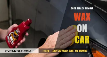 Can Bleach Safely Remove Wax from Your Car's Paint?