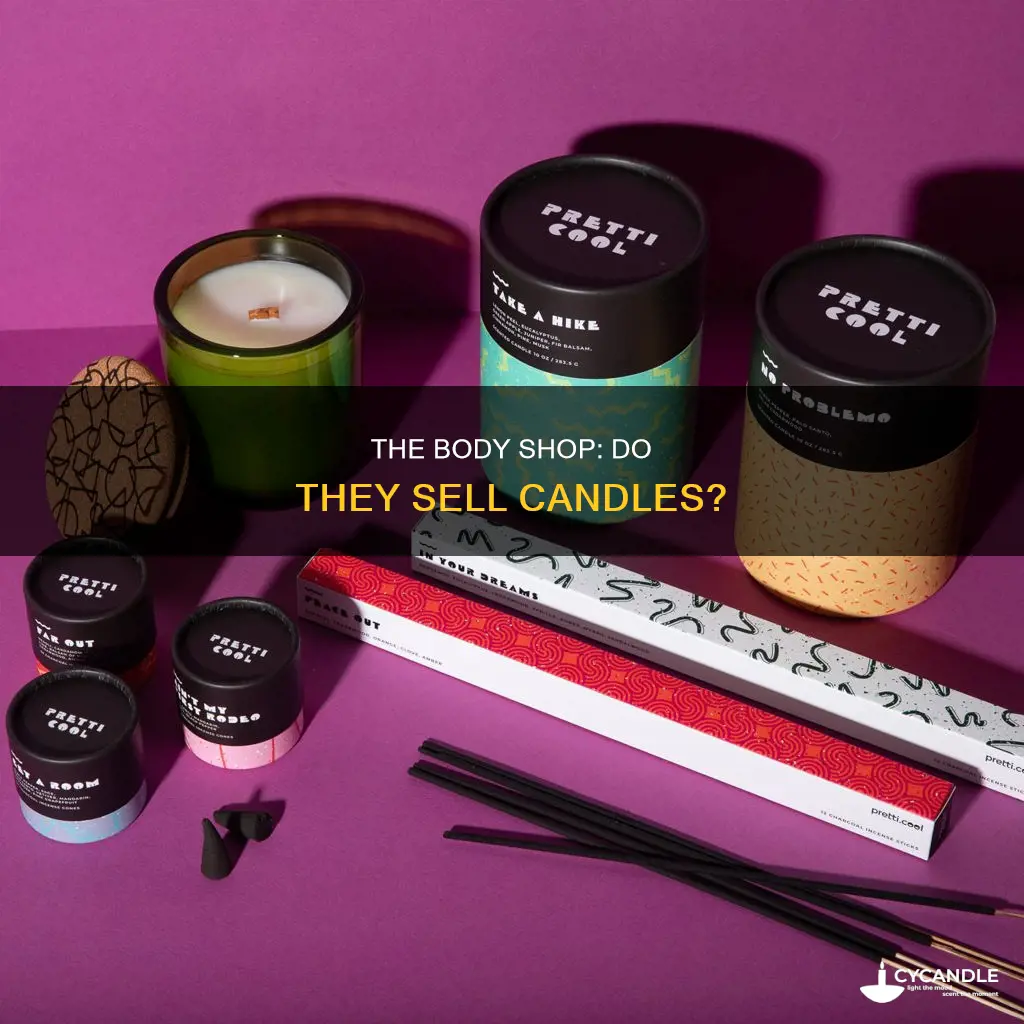 does body shop sell candles