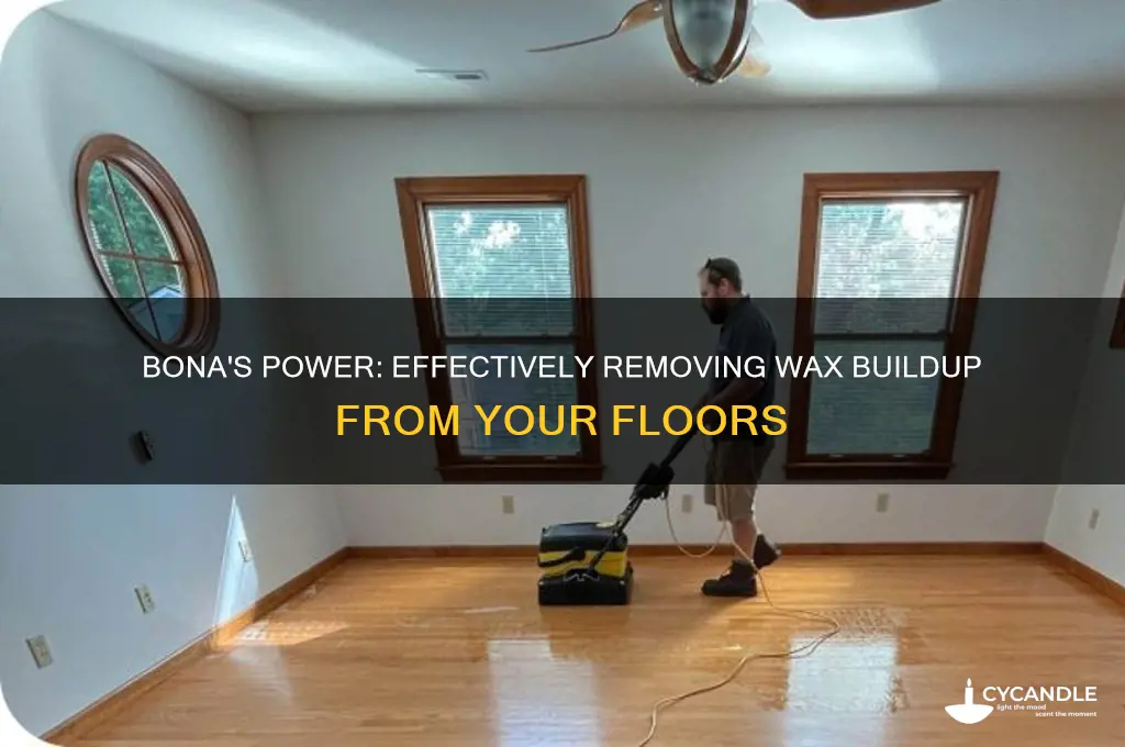 does bona remove wax buildup