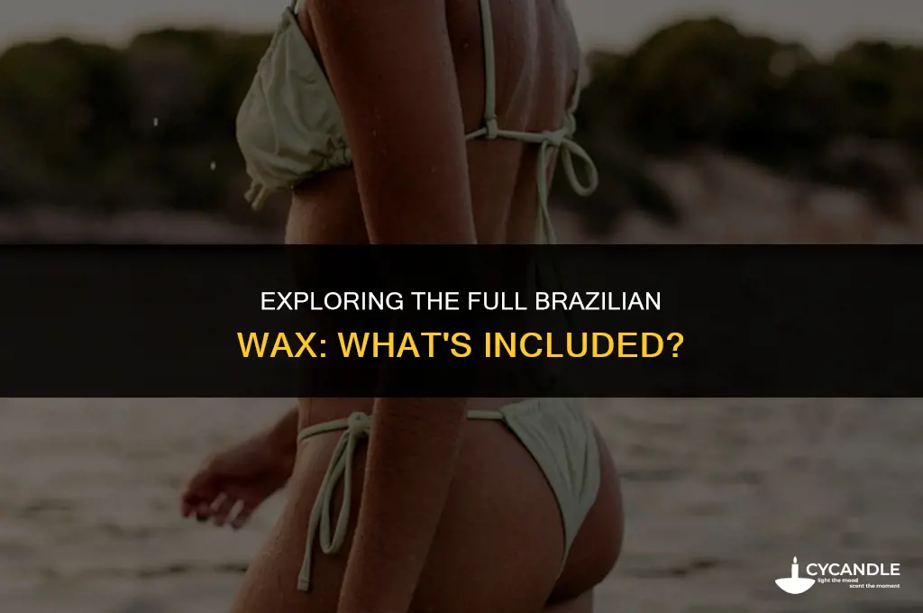 does brazilian wax include anus