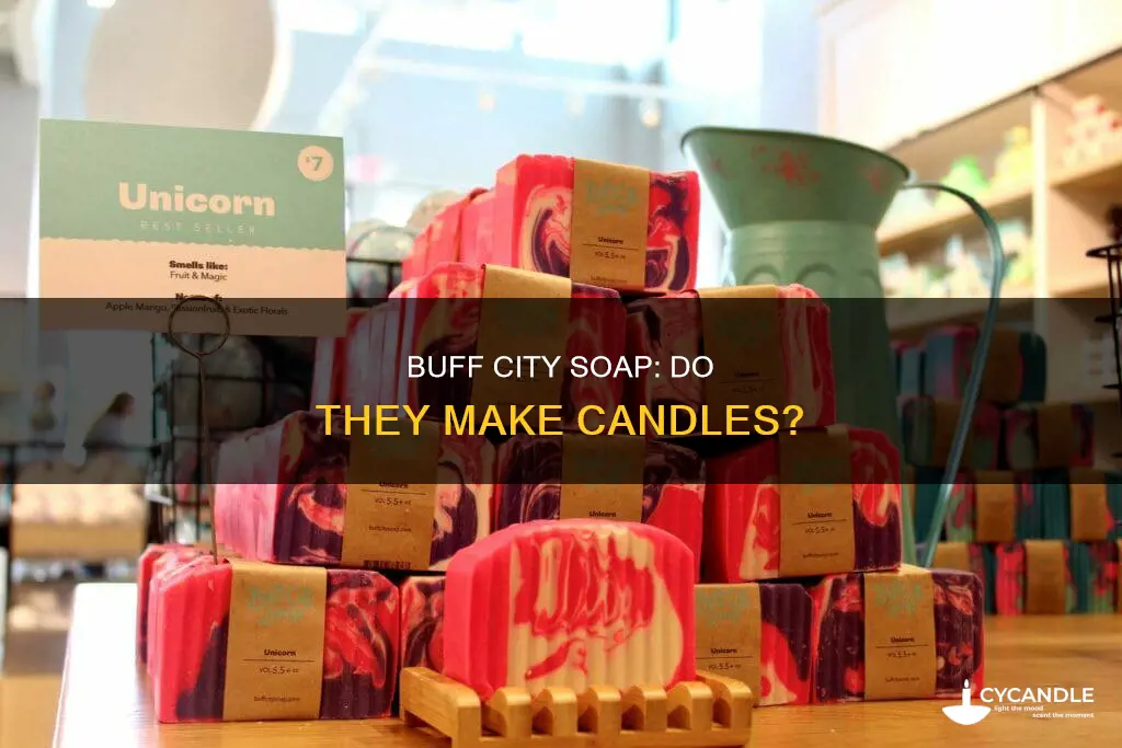 does buff city soap have candles