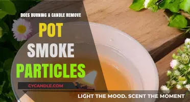 Can Burning Candles Eliminate Cannabis Smoke Particles from the Air?