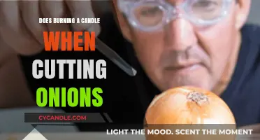 Does Burning a Candle While Cutting Onions Prevent Tears?