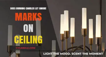 Candle Burning and Ceiling Stains: Uncovering the Truth About Smoke Marks