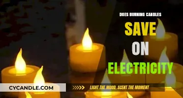 Can Burning Candles Reduce Your Electricity Bill? A Cost-Effective Analysis