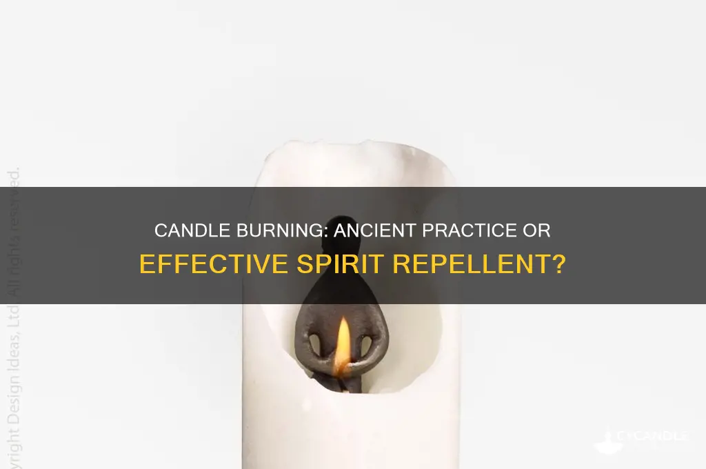 does burning candles ward off spirits