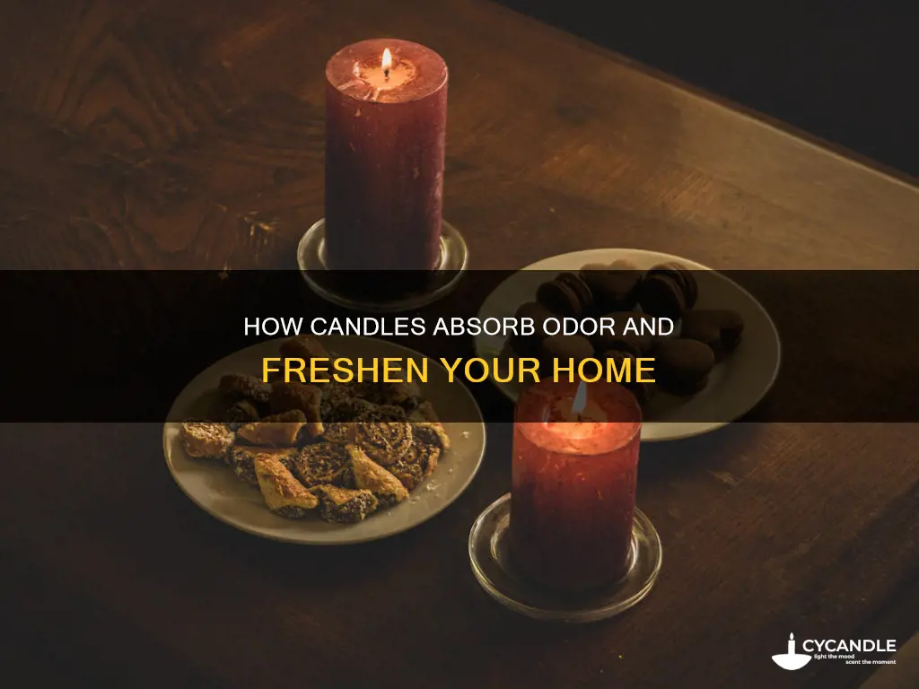 does candle absorb odor