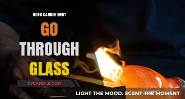 Glass and Candle Heat: Does it Pass Through?
