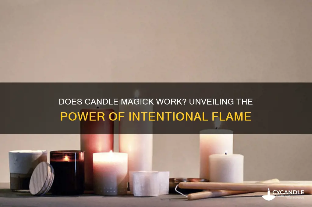 does candle magick work