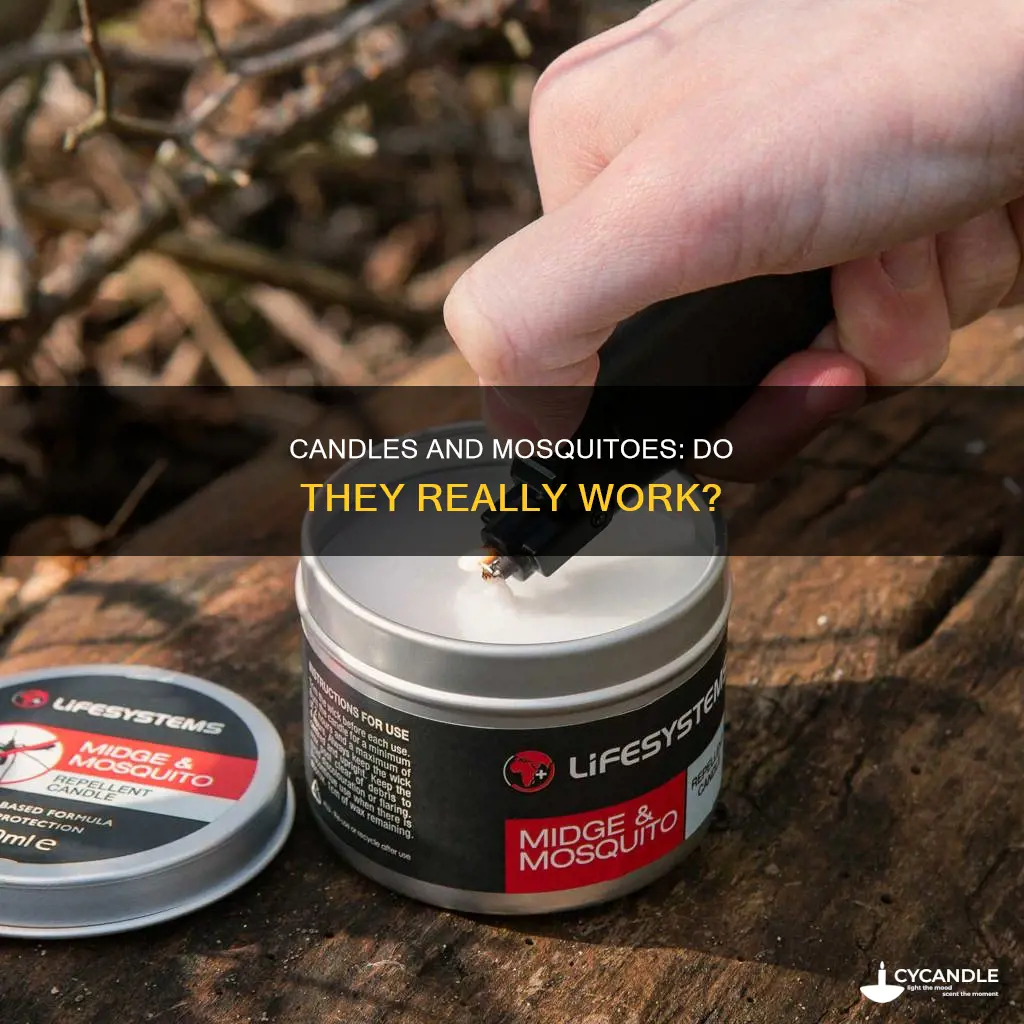 does candle repel mosquitoes