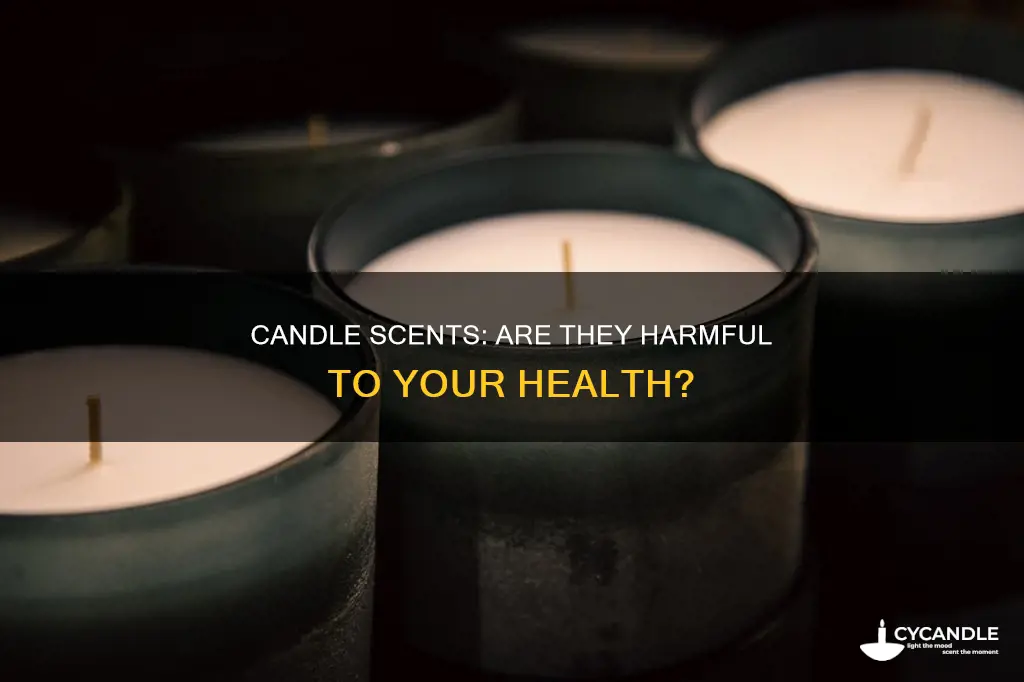 does candle smell damage health