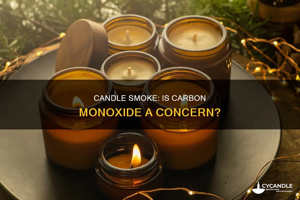 does candle smoke contain carbon monoxide