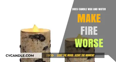 Candle Wax and Water: Do They Fuel or Extinguish Flames?