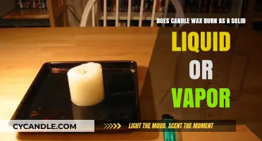 Candle Wax Combustion: Solid, Liquid, or Vapor? Unraveling the Mystery