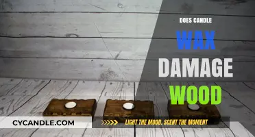 Can Candle Wax Harm Wood Surfaces? A Comprehensive Guide