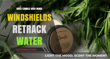 Can Candle Wax Really Repel Water on Windshields? Exploring the Myth