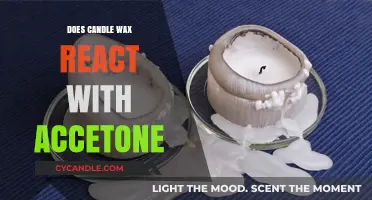 Candle Wax and Acetone: Exploring Their Chemical Reaction Potential