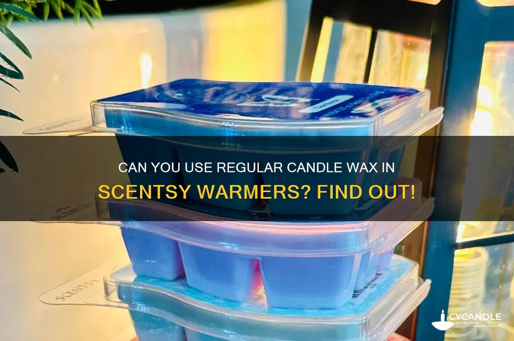 does candle wax work in scentsy