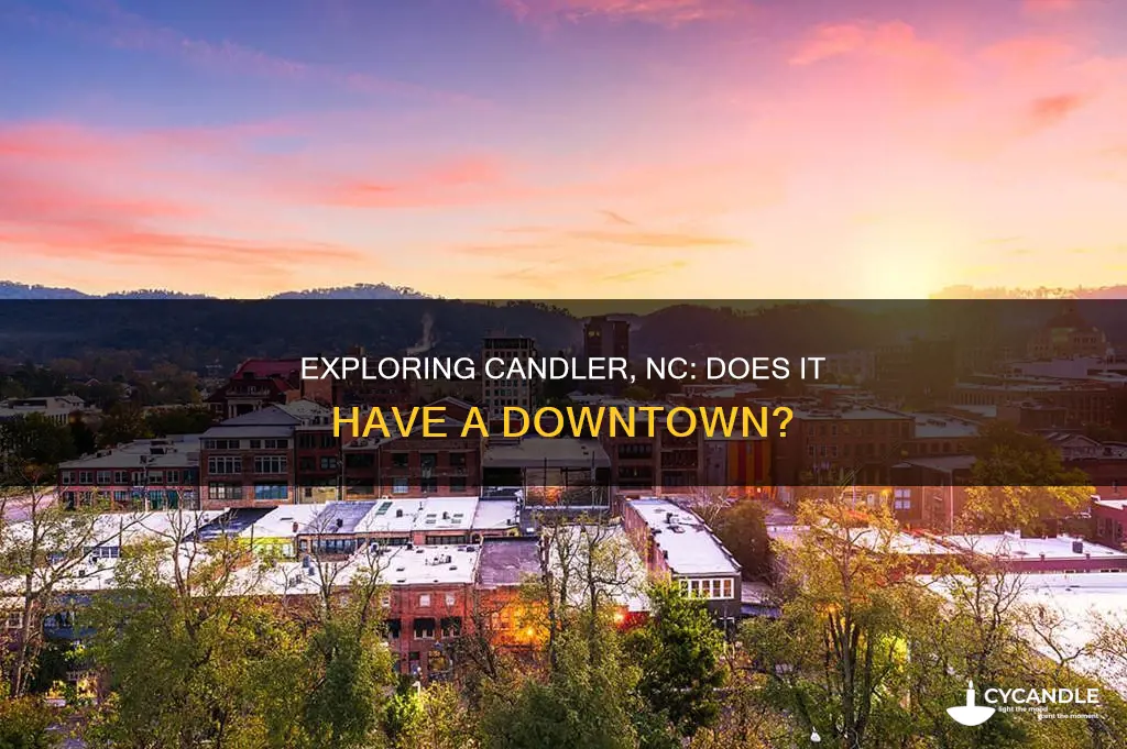 does candler nc have a downtown