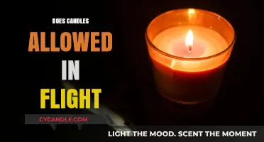 Are Candles Allowed on Planes?