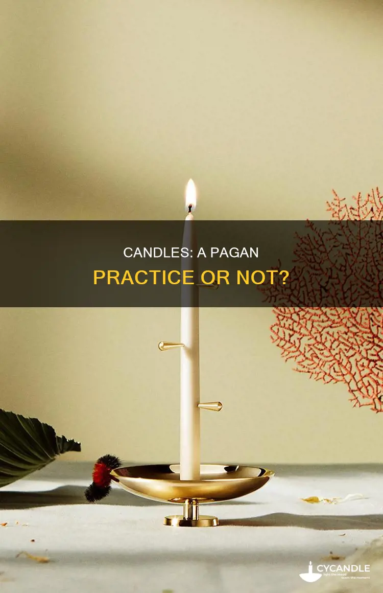 does candles represent paganism