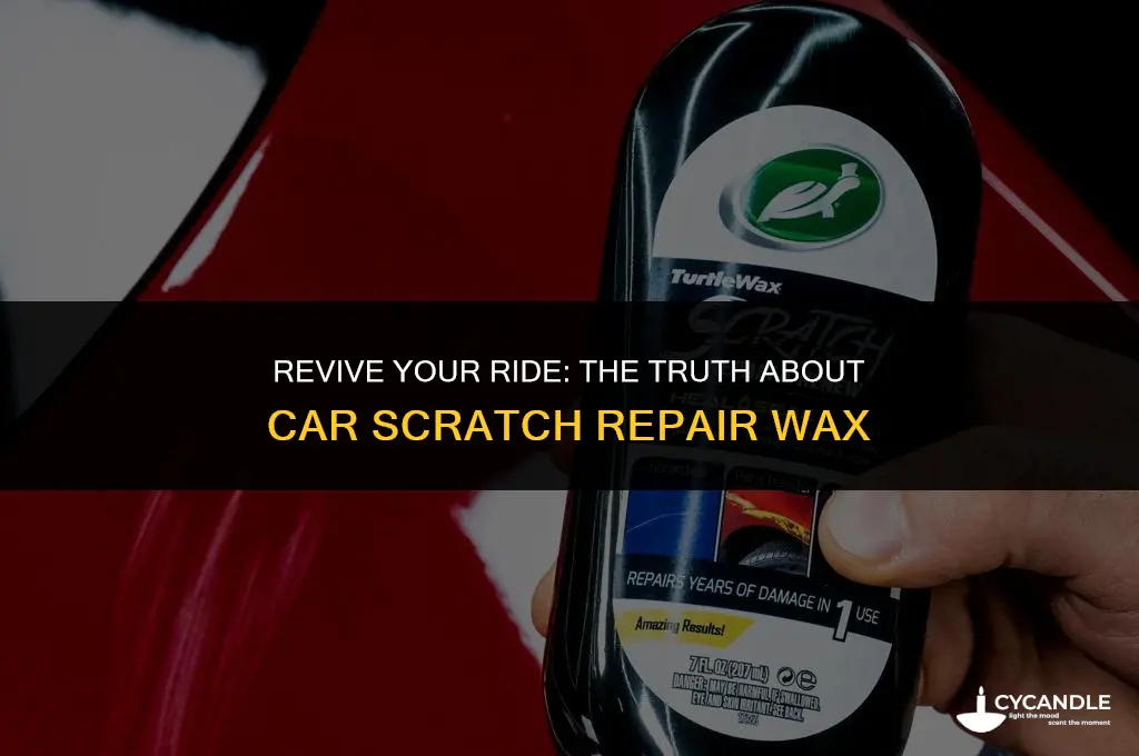 does car scratch repair wax work