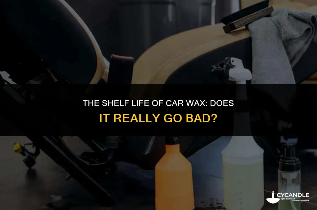 does car wax go bad