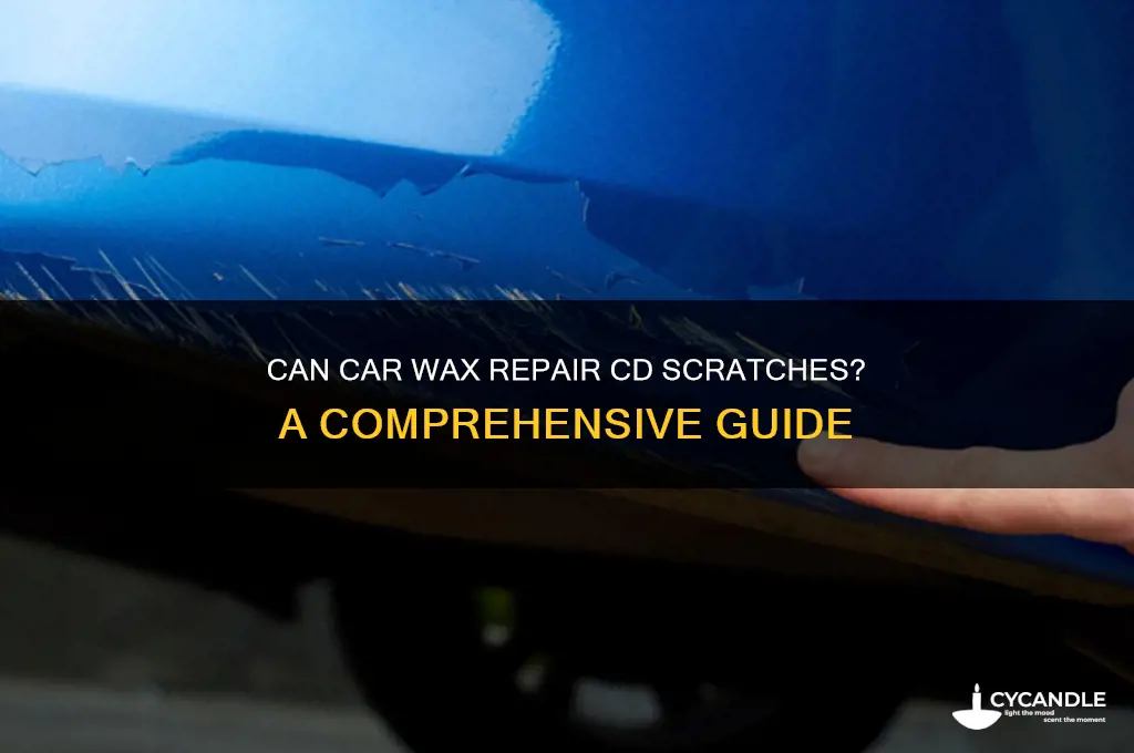 does car wax remove cd scratches