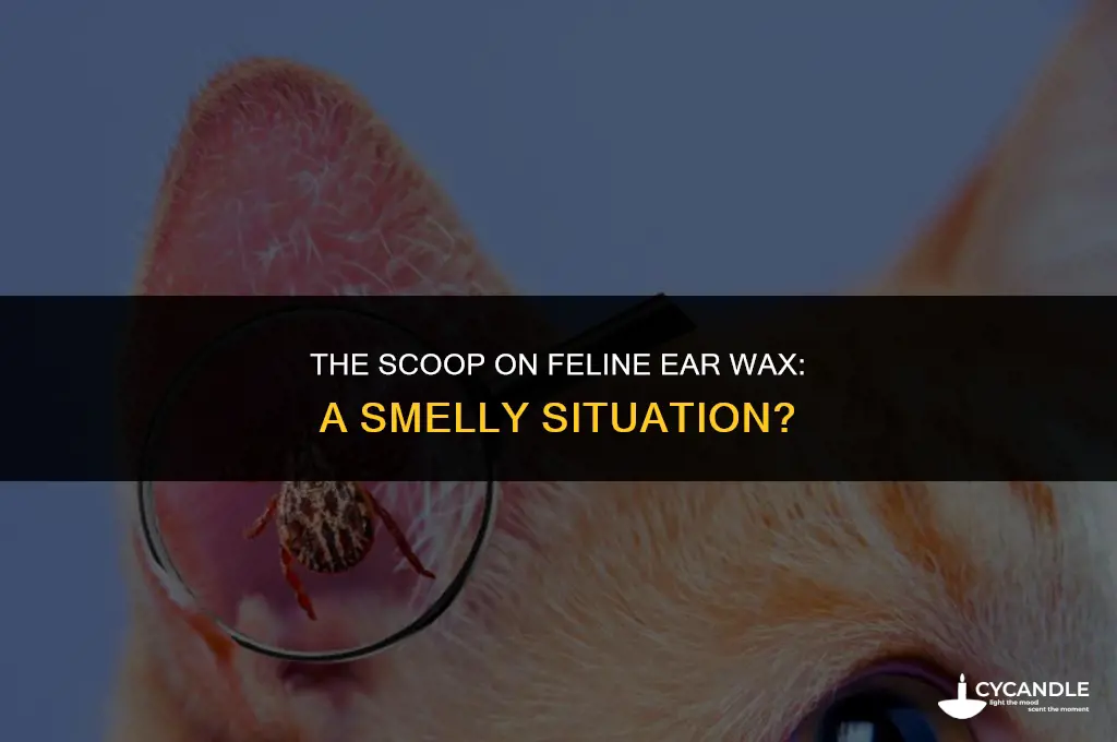 does cat ear wax smell