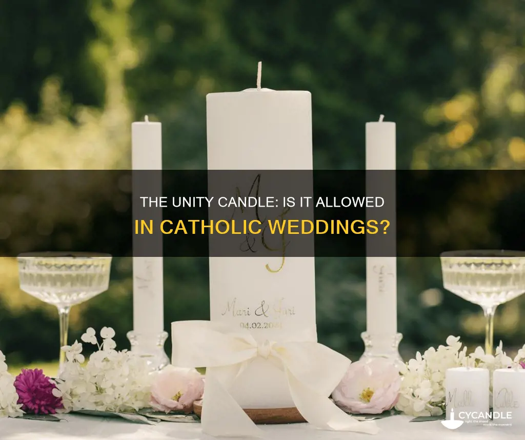 does cathlic church allow unity candle