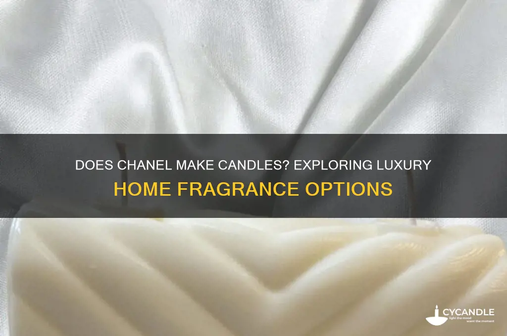 does chanel make candles