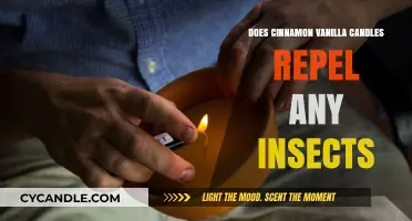Cinnamon Vanilla Candles: Insect Repellent or Attractant?