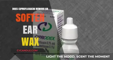 Ciprofloxacin and Ear Wax: Does It Soften or Remove Buildup?