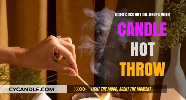 Coconut Oil: Enhancing Your Candle's Hot Throw?