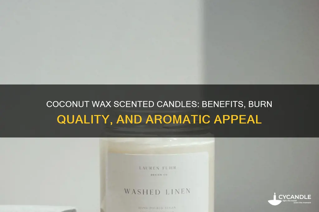 does coconut wax make a good scented candle