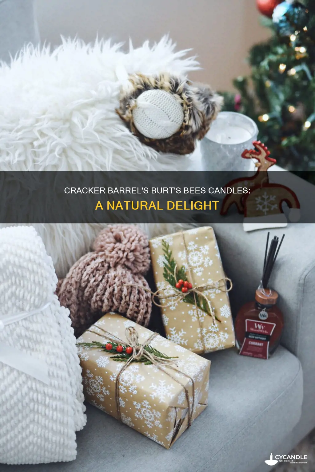 does cracker barrel have burt s bee candles