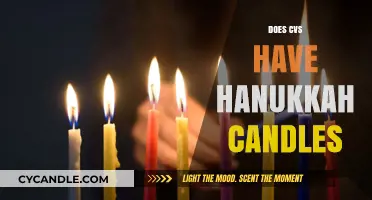 Hanukkah Shopping at CVS: Candles and More