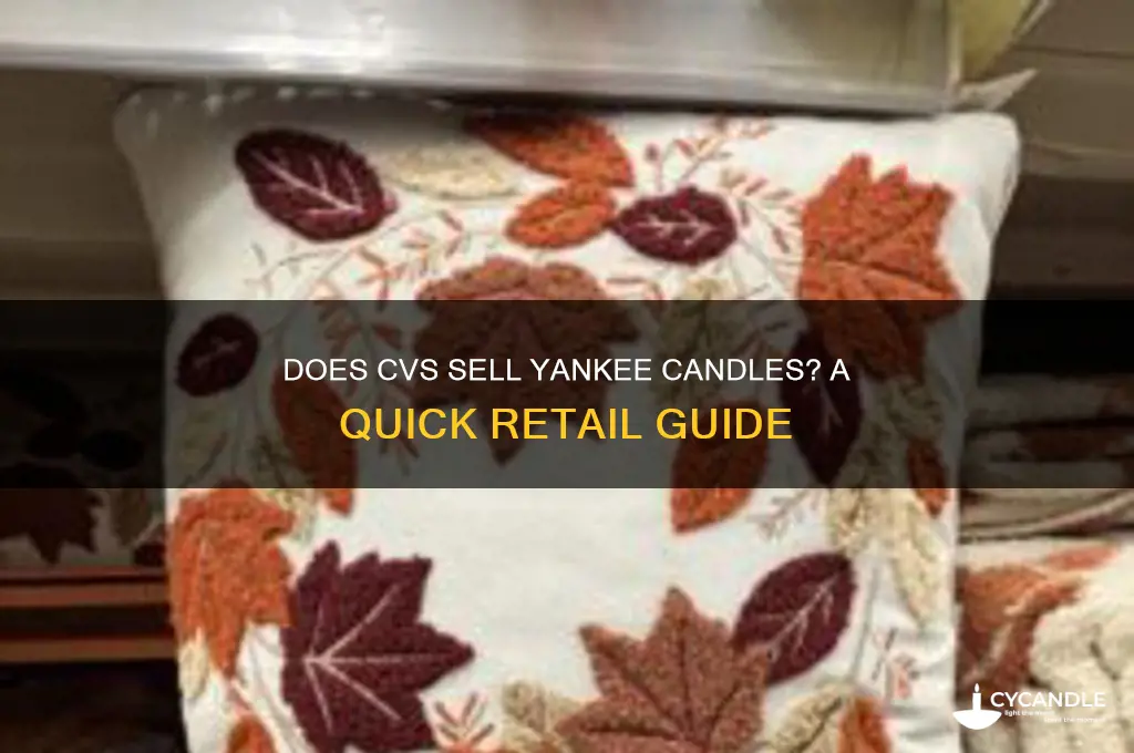 does cvs sell yankee candles