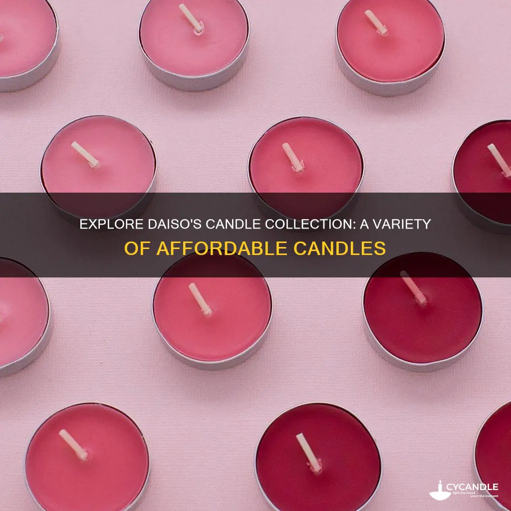 does daiso sell candles