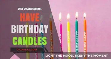 Dollar General Birthday Candles: A Quick Guide