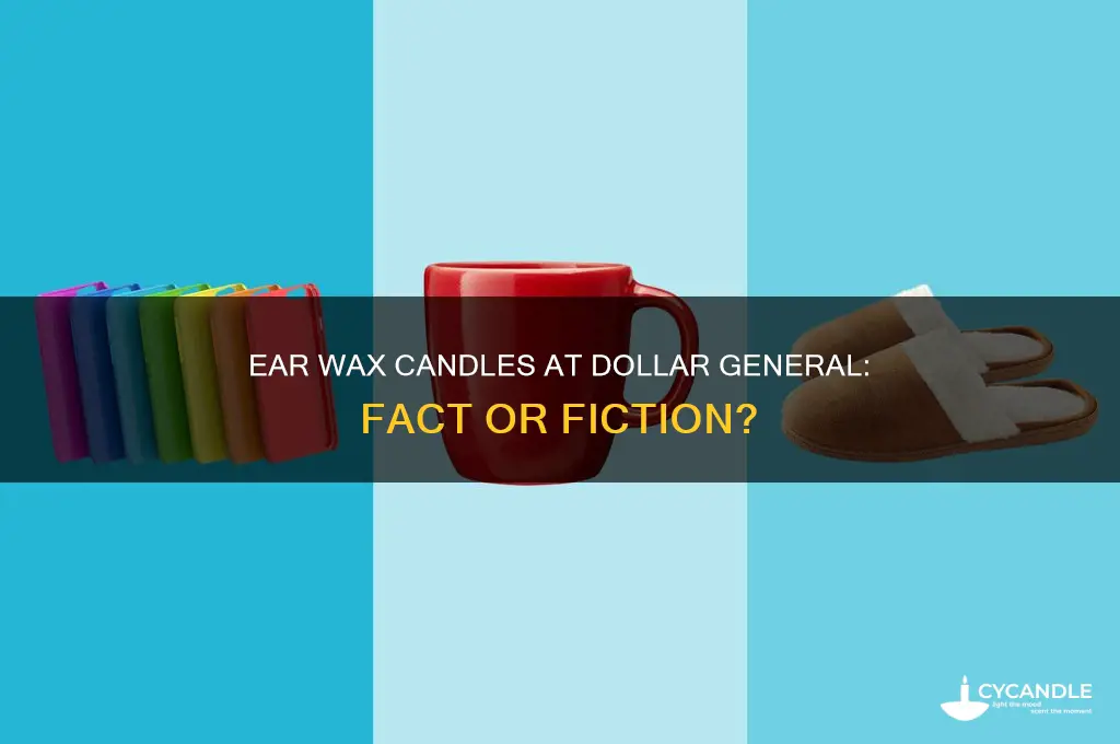 does dollar general sell ear wax candles