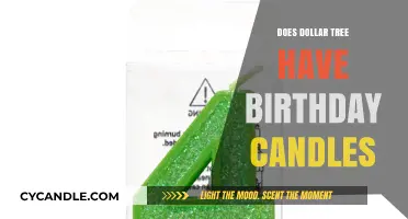 Dollar Tree Birthday Candles: Are They Available?