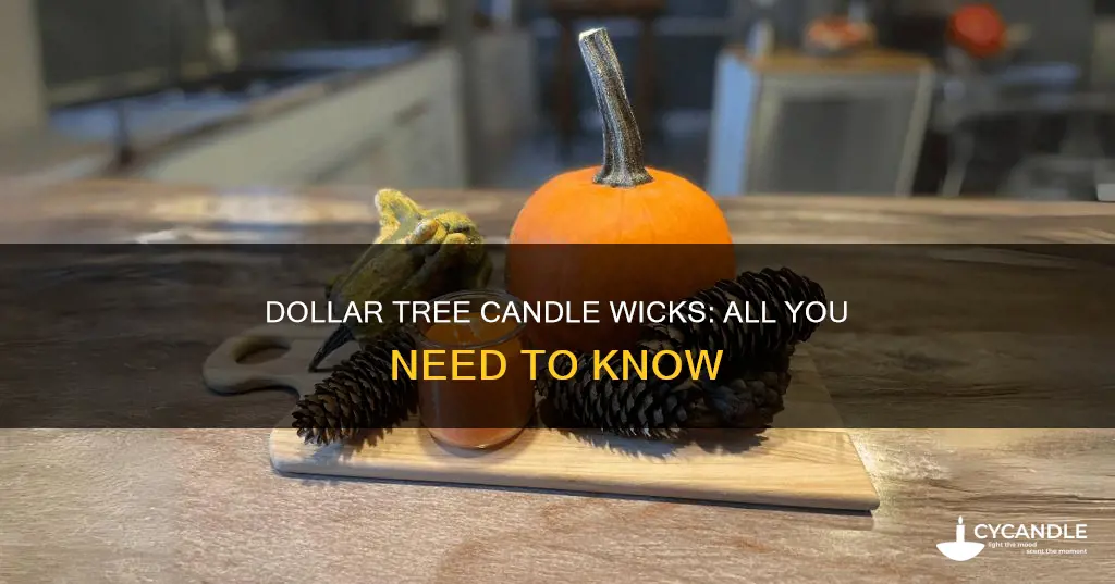 does dollar tree have candle wiks