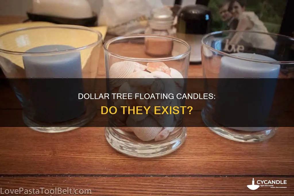 does dollar tree have floating candles